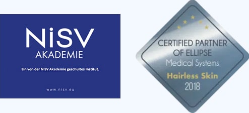 Laser Haarentfernung zertifiziert NiSV und Ellipse Bayreuth